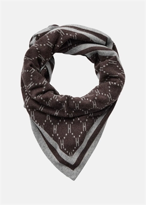 Hype The Detail triangle scarf Brown 